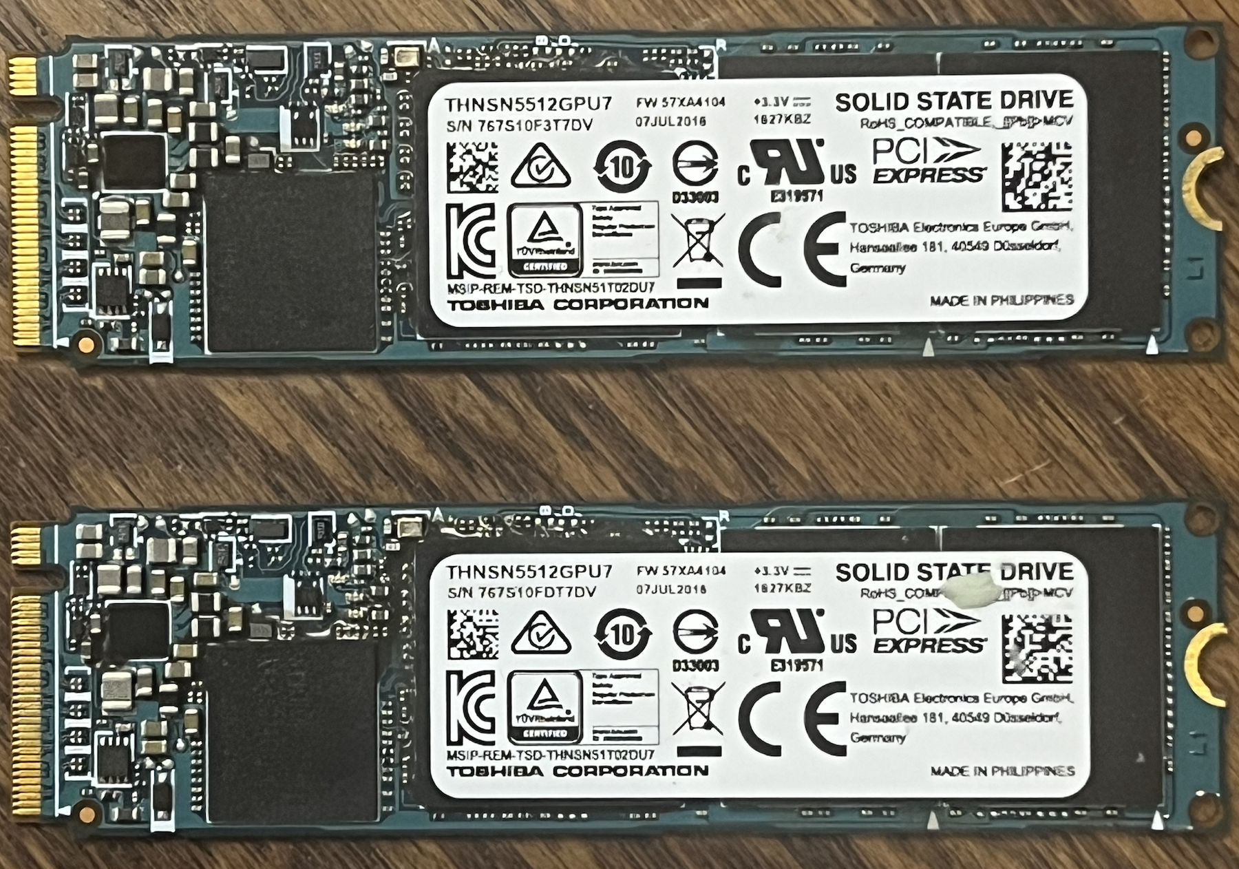 Samsung NVMe SSD 512 gb 